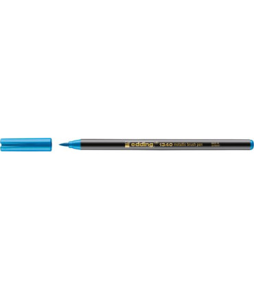 ROTUL.EDDING 1340 BRUSHPEN METALLIC VERD