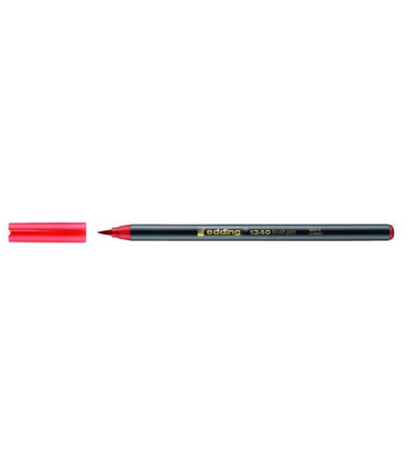 ROTUL.EDDING 1340 BRUSHPEN ROJO