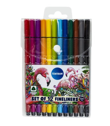 ROLLER GEL CENTRUM FINELINERS 0.7 B/12