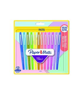 ROTUL.PAPER MATE PASTEL SURT.B/12