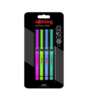 ROTUL.ROTRING FINELINER B/4