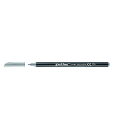 ROTUL.EDDING 1200  PASTEL GRIS PLATA