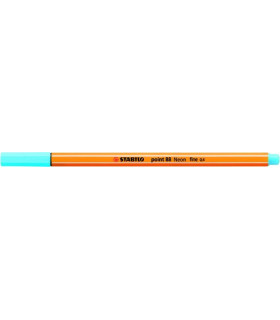 ROTUL.STABILO POINT 88  AZUL NEON