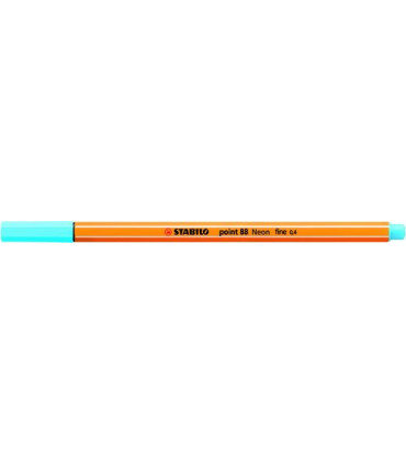 ROTUL.STABILO POINT 88  AZUL NEON