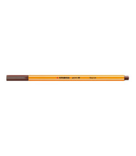 ROTUL.STABILO POINT 88  MARRON