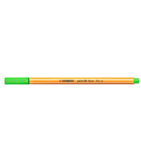 ROTUL.STABILO POINT 88  VERDE NEON