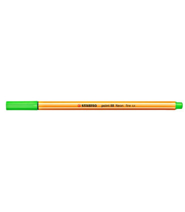 ROTUL.STABILO POINT 88  VERDE NEON