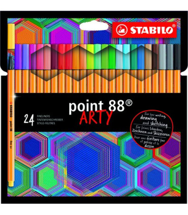ROTUL.STABILO POINT 88 ARTY LINE e.24