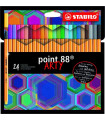 ROTUL.STABILO POINT 88 ARTY LINE e.24