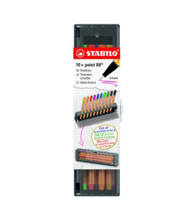 ROTUL.STABILO POINT 88 CLICK SET EST.10