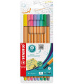 ROTUL.STABILO POINT 88 PASTEL EST. 8