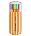 ROTUL.STABILO POINT 88 ESTUCHE 20 ZEBRUI