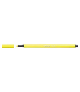 ROTUL.STABILO PEN 68  AMARILLO LIMON