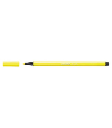 ROTUL.STABILO PEN 68  AMARILLO LIMON
