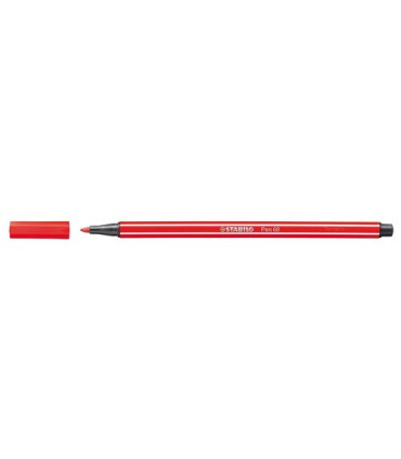 ROTUL.STABILO PEN 68  BERMELLON