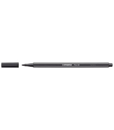 ROTUL.STABILO PEN 68  GRIS OSCURO