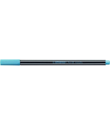 ROTUL.STABILO PEN 68  METALLIC AZUL