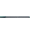 ROTUL.STABILO PEN 68  METALLIC PLATA