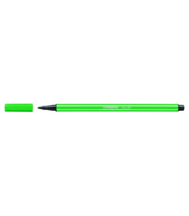ROTUL.STABILO PEN 68  VERDE FLUOR