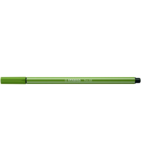 ROTUL.STABILO PEN 68  VERDE MUSGO