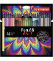 ROTUL.STABILO PEN 68 ARTY LINE C/24