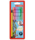 ROTUL.STABILO PEN 68 CAJA PLASTICO de 8