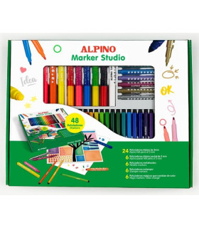 ROTUL.ALPINO ESTUDIO SET DE 48