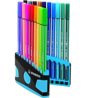 ROTUL.STABILO PEN 68 EST.COLOR PARADE 20