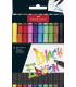 ROTULADOR FABER CASTELL B.E. PINCEL C/10