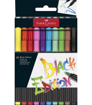 ROTULADOR FABER CASTELL B.E. PINCEL C/10
