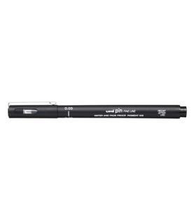 ROTUL.UNI PIN 0,03 mm NEGRO