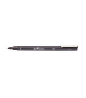 ROTUL.UNI PIN 0,1 mm GRIS OSCURO