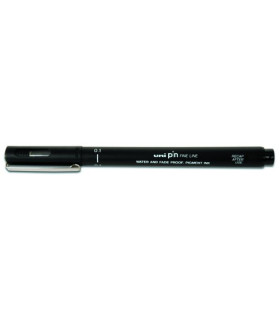 ROTUL.UNI PIN 0,1 mm NEGRO