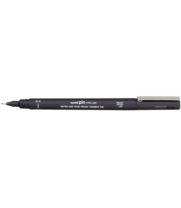 ROTUL.UNI PIN 0,4 mm NEGRO