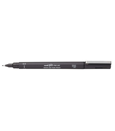 ROTUL.UNI PIN 0,5 mm GRIS OSCURO