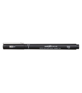 ROTUL.UNI PIN 0,7 mm NEGRO