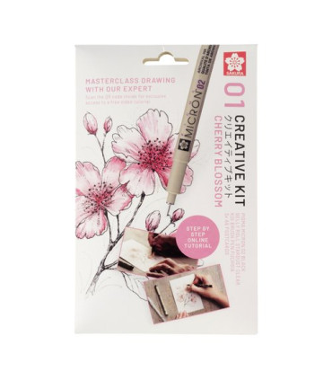 SET CREATIVO SAKURA ART KIT FLOR DE CERE