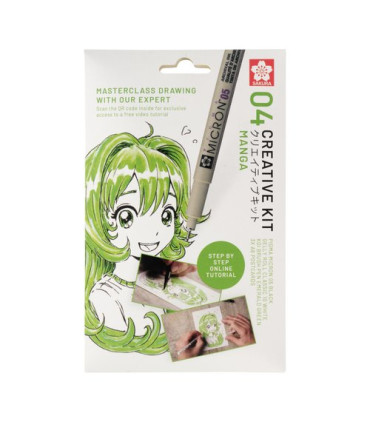 SET CREATIVO SAKURA ART KIT MANGA