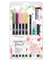 SET LETTERING TOMBOW FLORAL