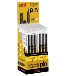 ROTUL.UNI PIN CALIBRADO EXP. 12 BOLSAS 3