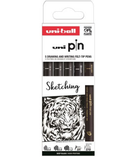 ROTUL.UNI PIN CALIBRADO SKETCHING C/5