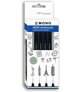 ROTUL.TOMBOW MONO DRAWING P.FINA NG P/4