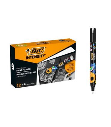 ROTUL.ACRILICO BIC CAJA 12 BLANCO
