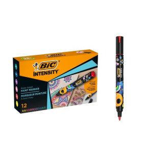 ROTUL.ACRILICO BIC CAJA 12 SURTIDO
