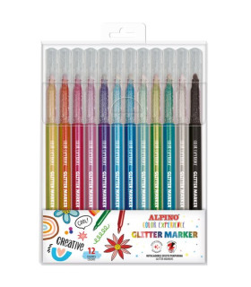 ROTUL.ALPINO COLOR EXPER. GLITTER C/12