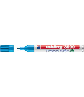 ROTUL.EDDING 3000  AZUL CLARO