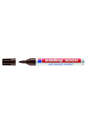 ROTUL.EDDING 3000  MARRON OSCURO