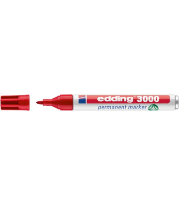 ROTUL.EDDING 3000  ROJO