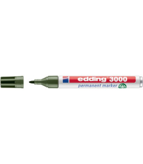 ROTUL.EDDING 3000  VERDE OLIVA