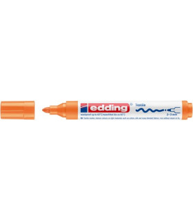 ROTUL.EDDING 4500 TELA  NARANJA NEON